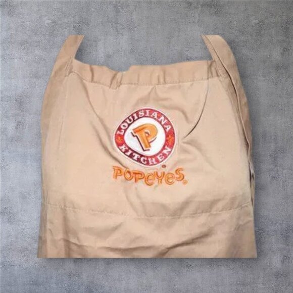 Popeye's Louisiana Kitchen Apron Embroidered - Picture 3 of 3